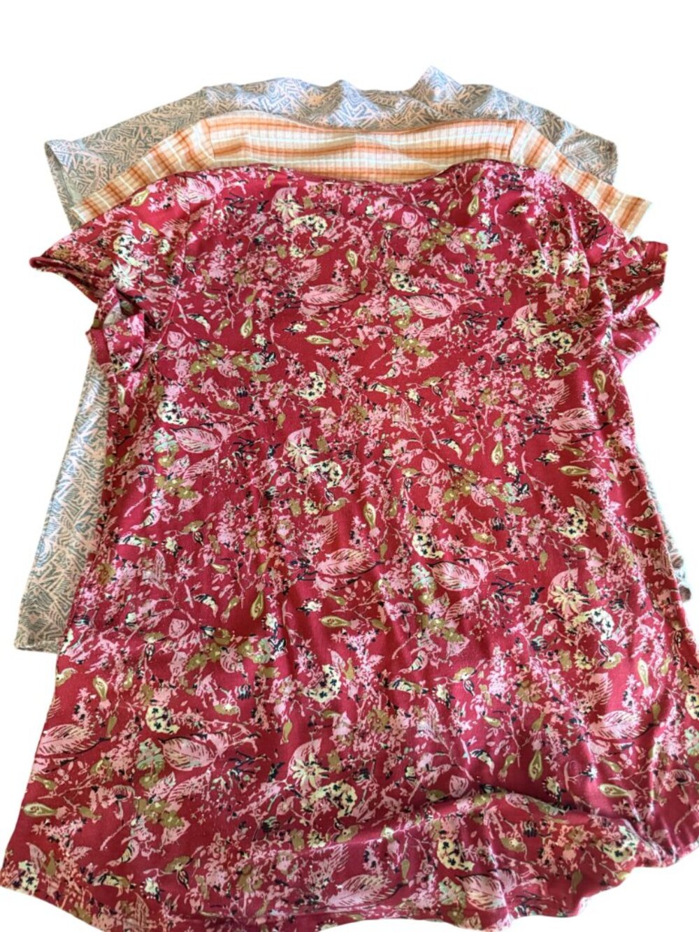 Set Of 3 Lularoe Womens High/Low Hem Tops - XL